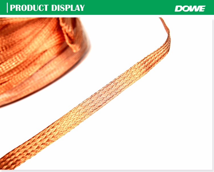 China manufacturer electric house T2 bare copper braided wire