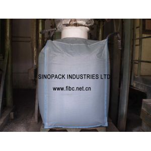  Polypropylene Big Bag FIBC , 3000lbs Flexible Intermediate Bulk Container Customized Size Manufactures