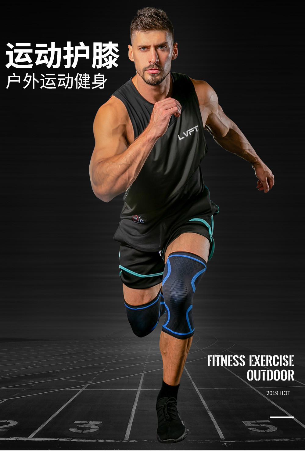 NEW KNITTED NYLON SPORTS KNEE PADS FOR MEN AND WOMEN AUTUMN AND WINTER BADMINTON RUNNING FITNESS KNEE PADS OUTDOOR MOUNT
