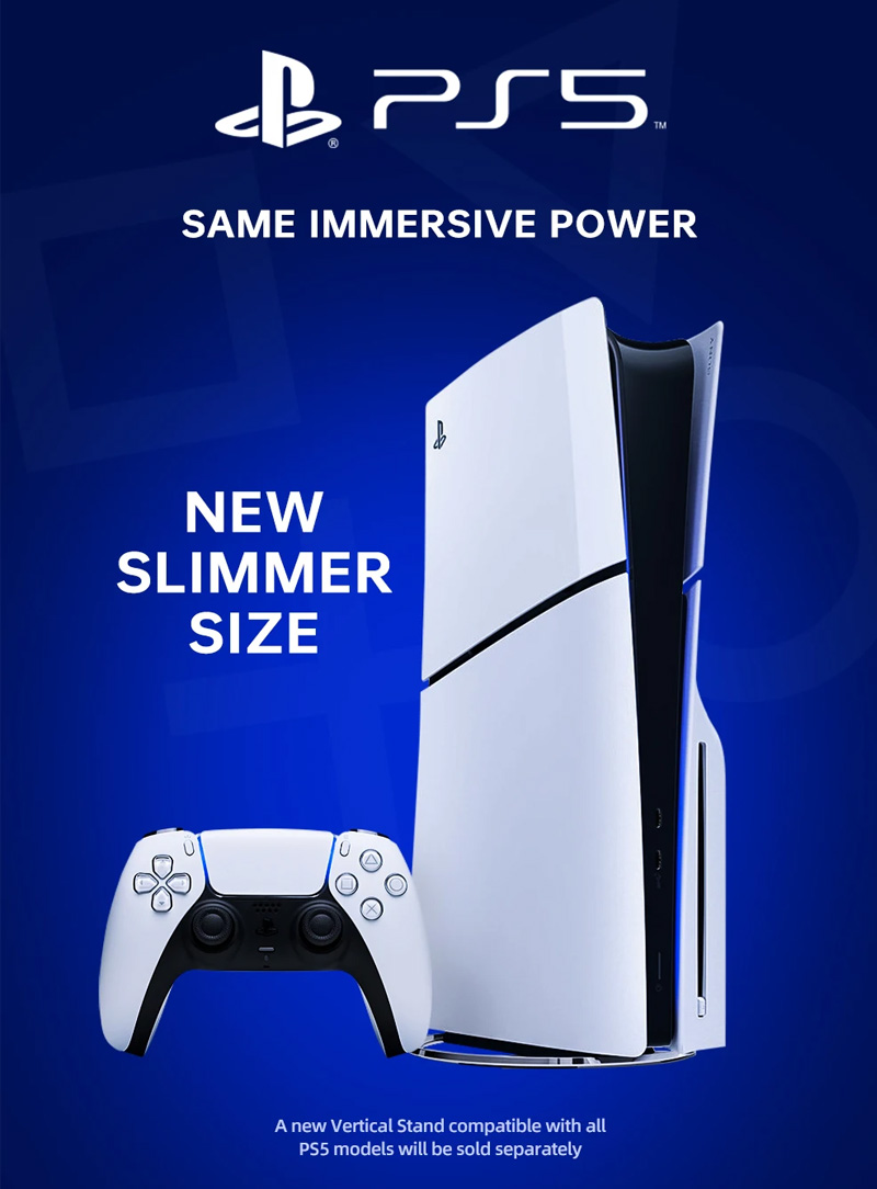 So-ny PS5 Slim Console Play-Station 5 Video Game Console PS 5 PC Games Ultra High Speed Play-Station5 Original