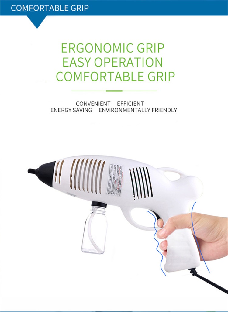 Rechargeable Wireless Disinfect Nano High Pressure Sprayer Gun Sterilizer Blue Ray Atomizing Sprayer