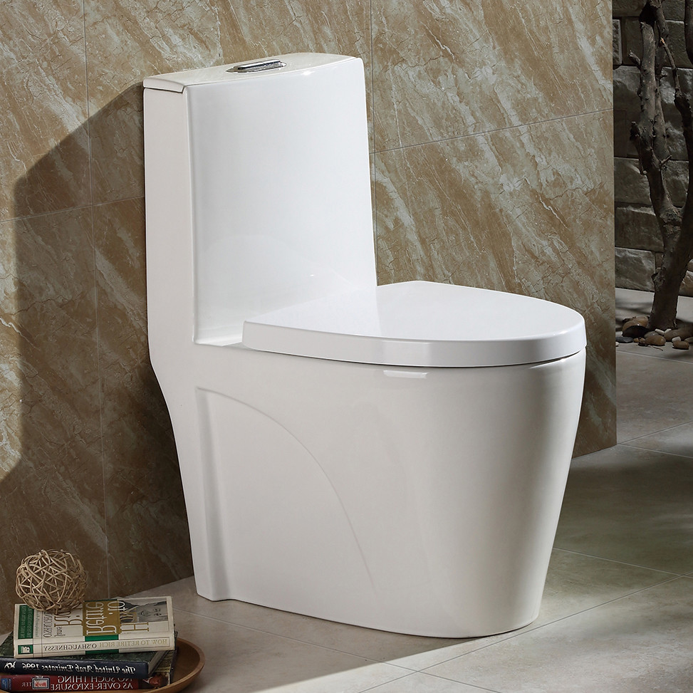 300mm 400mm Roughing In Siphonic One Piece Toilet Sanitary Ware WC