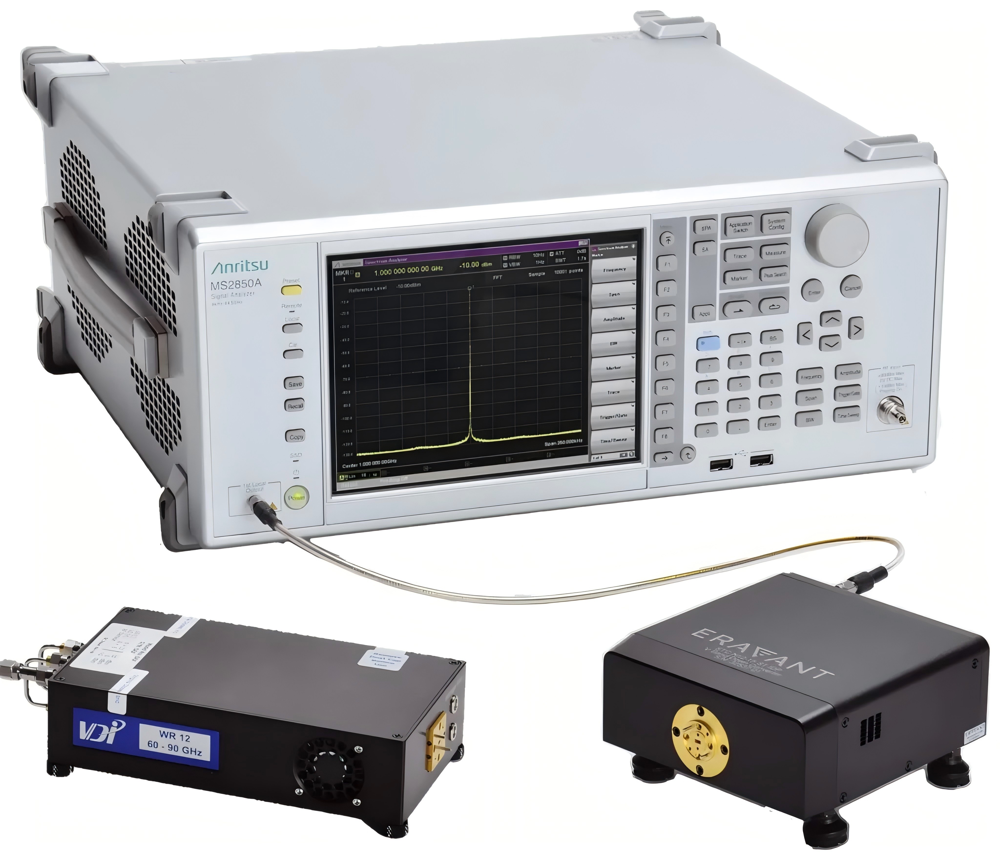 Anritsu MS2850A Spectrum Analyzer/Signal Analyzer 1 GHz Frequency Range In-band Phase Linearity 5 deg. p-p nom
