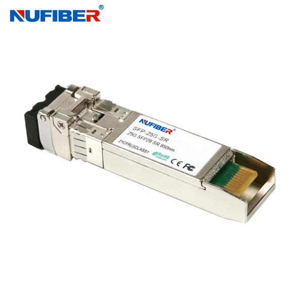 25G SFP28 LR Fiber Transceiver Module 10KM 1310nm Singlemode For Cisco Huawei