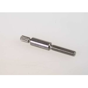 Natural Color CNC Machining Metal Parts Connecting Shaft With Knob Stick / Screw