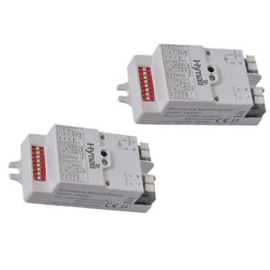 Small Size AC Motion Sensor Switch On / Off Control / Lux Off Function White