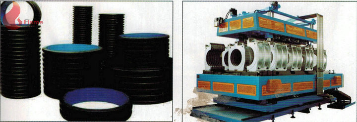 High Speed Pipe Extrusion Line / pe extrusion machine with reducer