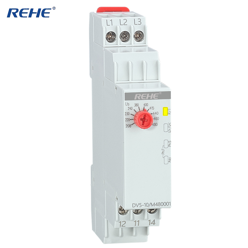 DV5-10 3 Phase Relay Loss Sensors Relay Asymmetry Control Voltage Monitoring Relays
