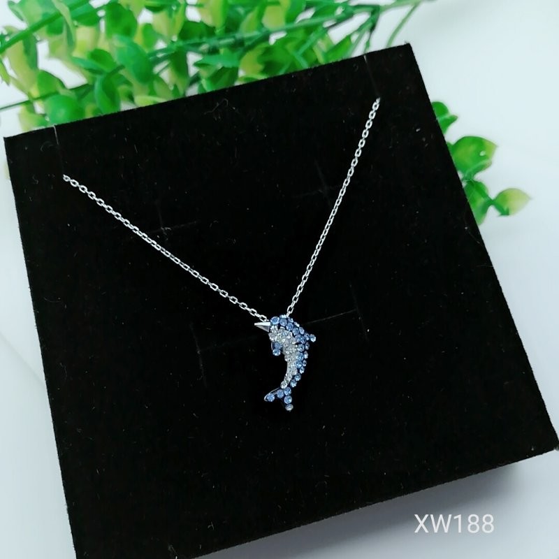 Latest product super quality China sale jewelry charm white stainless steel necklace whole XW238