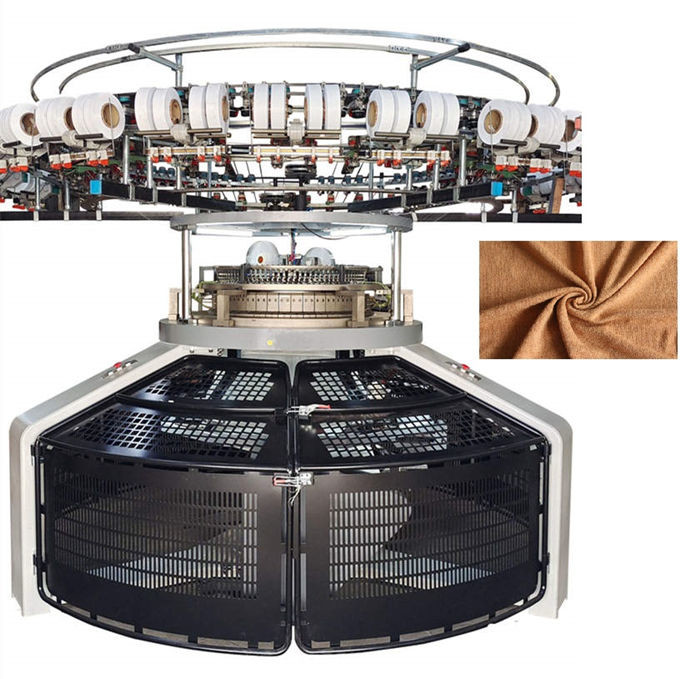 Single Jersey Open Width Knitting Machine 15-25 PRM 44 Inch Circular Textile Machine