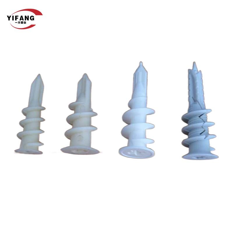 100 Lb Plastic Hollow Wall Anchors Easy Screw In Gyprock