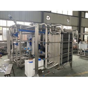 Pasteurizer Sterilization Machine For Egg Liquid Processing Plant With Automatic
