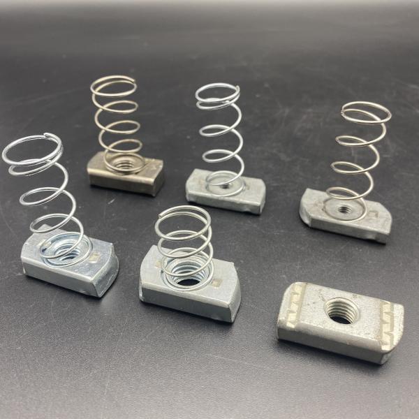 Quality High Quality Electrical Zinc Unistrut Channel Spring Nut for sale