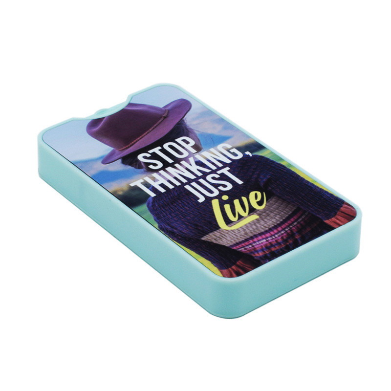 Blank Sublimation Plastic Scent Bottle With Metal Insert Custom Perfume Bottle For Sublimation Heat Transfer Printing