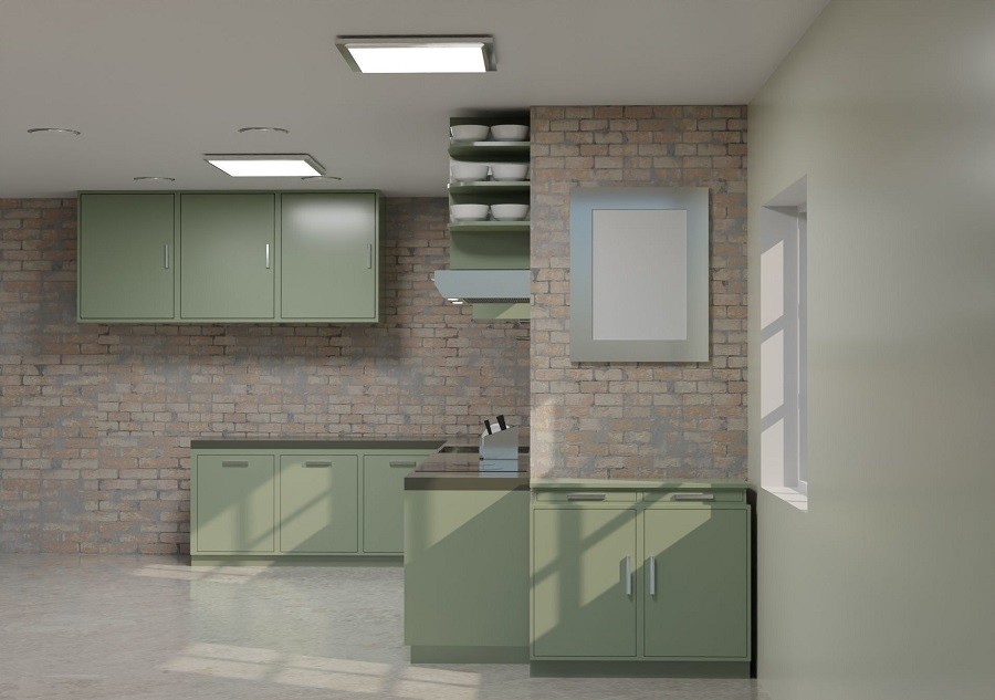 50cm Paint High Gloss Modern Modular Kitchen Cabinets Ss304 Sink High Glossy Finished