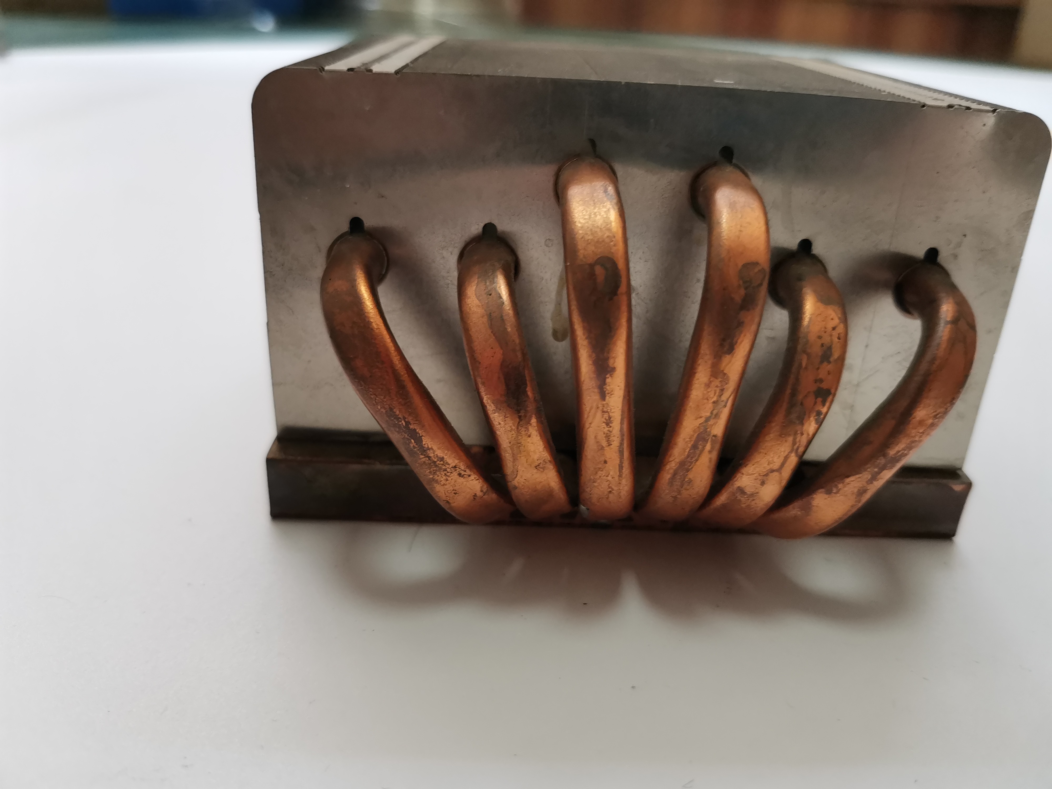 LF Custom Extruded Copper Pipe Heat Sink Welding For LED Lights