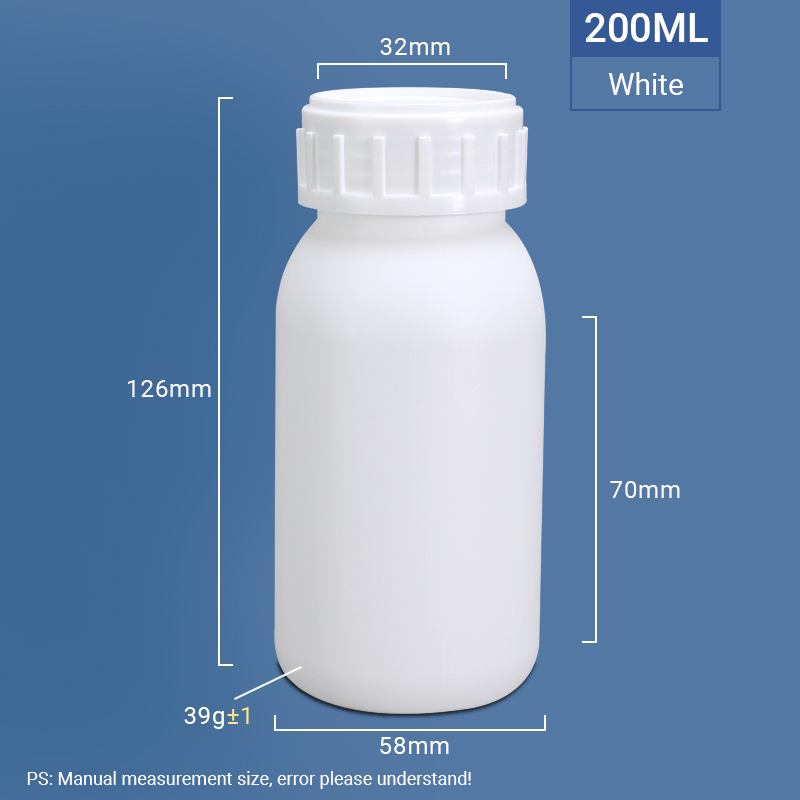 HDPE Chemical COEX Packaging Bottle for Pesticide 250ml 500ml 1000ml Capacity Bottles