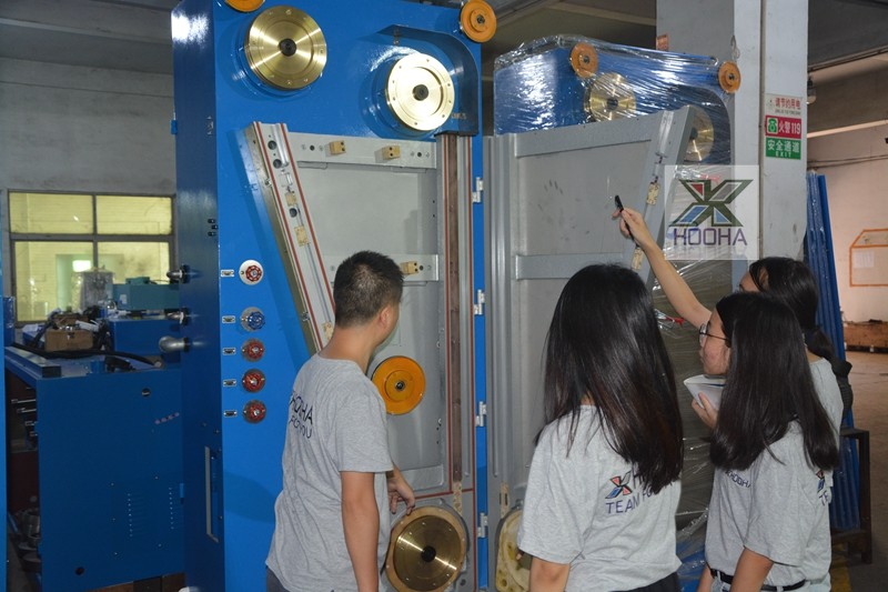 Super Fine Copper Wire Drawing Machine , SGS CE Wire Drawing Equipment