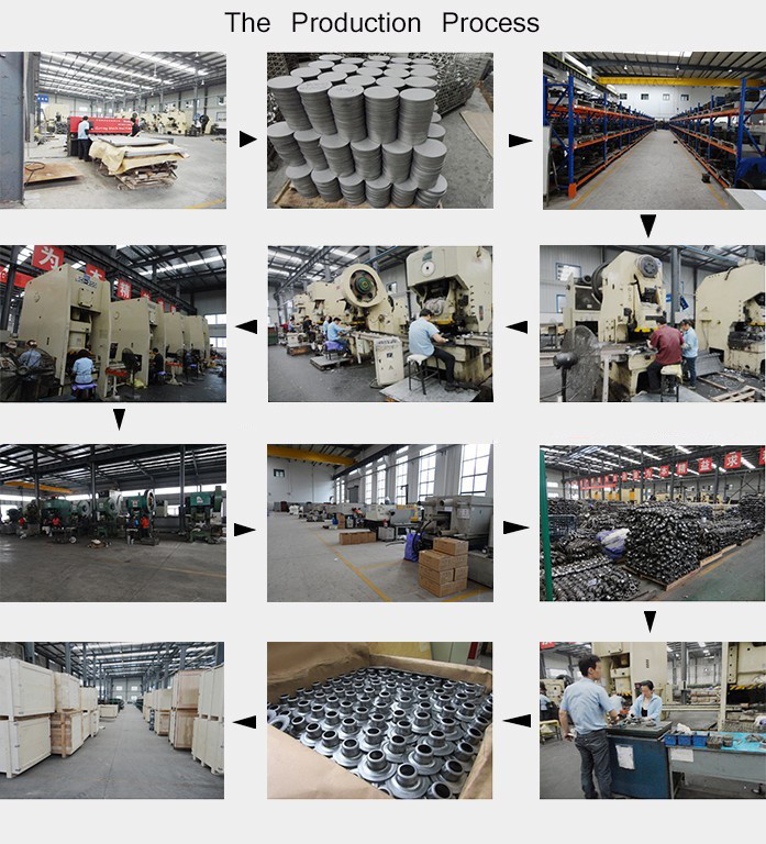 TK Type ISO9001 Bearing Housing Components For Conveyor Roller