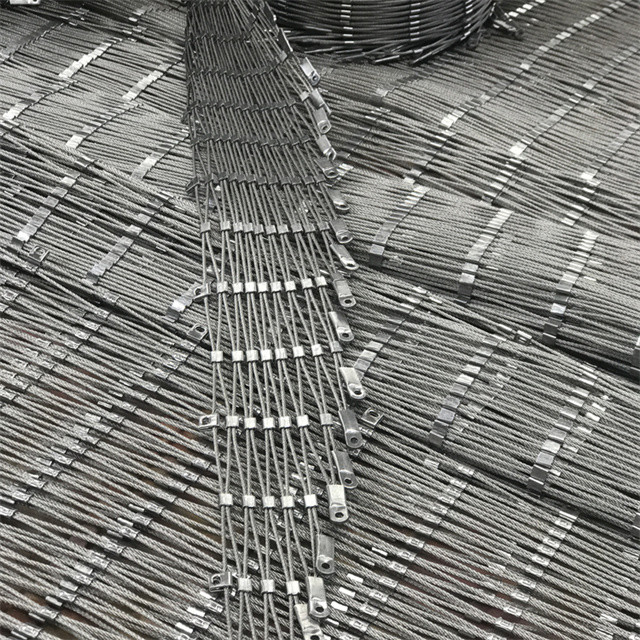 Stainless Steel Black Oxide Cable Mesh The Superior Solution for Zoo Enclosures