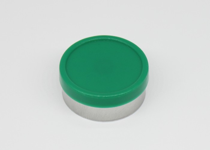 Pharmaceutical Aluminum Plastic Vial Caps 20mm Size For Injection Vial