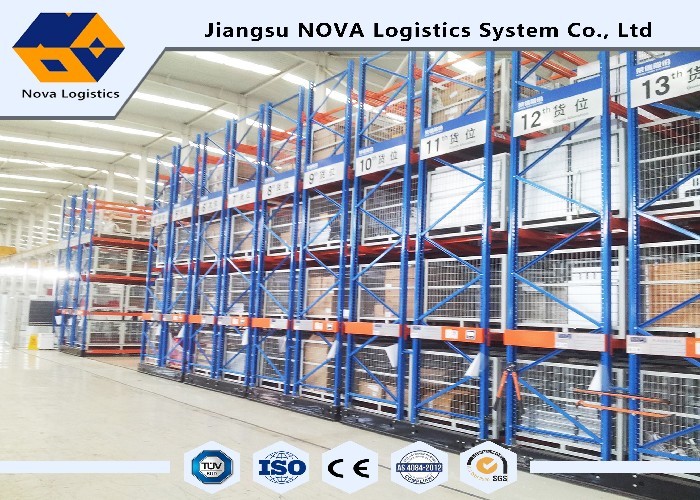 Remote Controlled Shuttle Pallet Racking Increased Storage Capacity For Beverage Storage