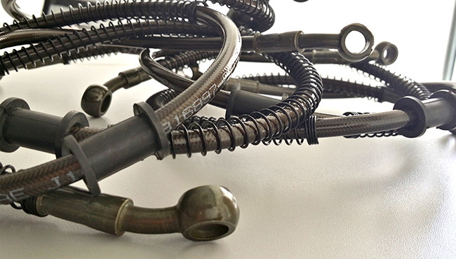 Universal AN3 Brake Hose Banjo Fitting Army Green Banjo Crimp Fitting