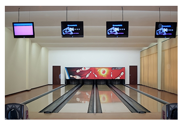 24m Metal Commercial Arcade Mini Bowling Machine Game Center with Laminate Bowling Alley