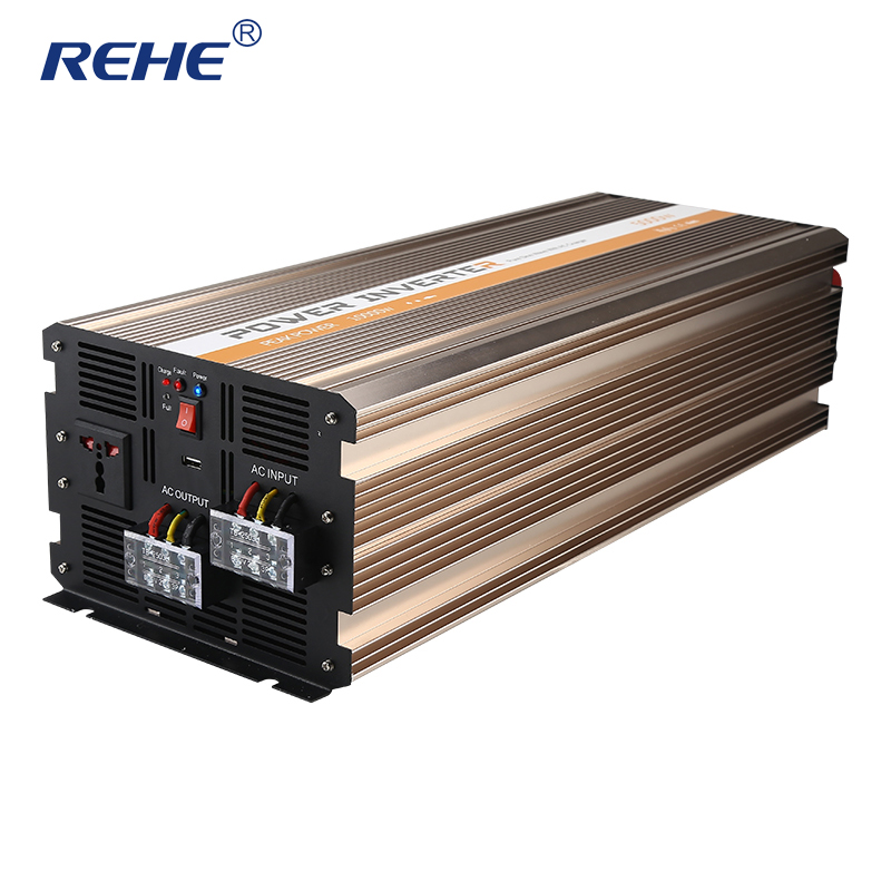 Off grid type to AC Rechargeable UPS 5000w solar inverter with battery charger