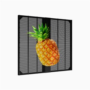  Factory price P2.6-6.25Transparent LED Screen for Architectural Media Walls Led Grille Display – Energy-Efficient &amp; Weatherproof Manufactures