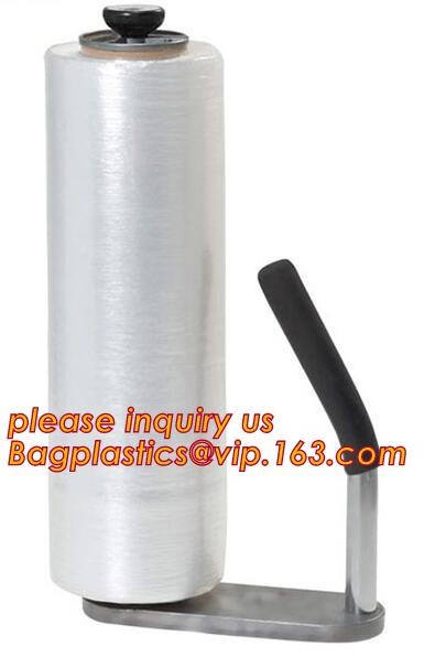 Wholesale factory price stretch film/LDPE handy wrap/pallet stretch wrap film jumbo roll, stretch wrap packing clear pla