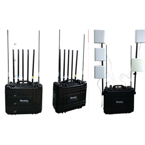 Adjustable Output Power each 7 Bands Bulit-in Battery Mobile Phone Signal Jammer cellular jammer