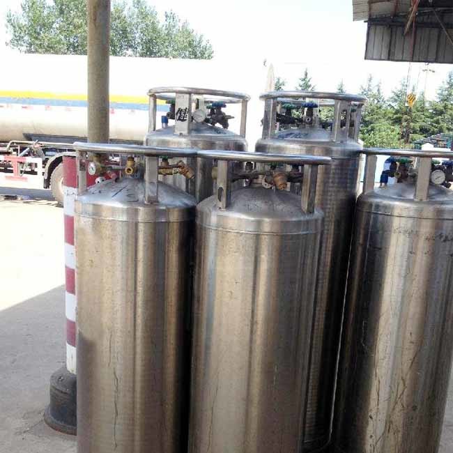 Liquid Oxygen Medical Cryogenic Dewar Cylinder High Pressure