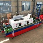 Small Jet Sand Dredger Boat With 100 M3/H Soild Capacity