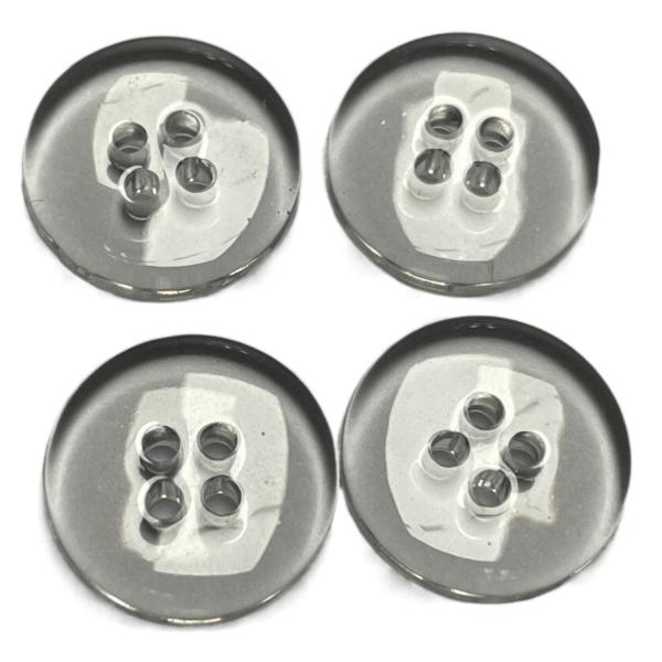 Transparent Design 24L 4 Hole Plastic Buttons Double Face Spray Shinny Oil For