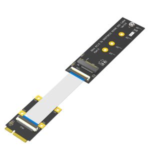 M.2 NVME SSD to Mini PCIe Adapter with 3.3V Power LED