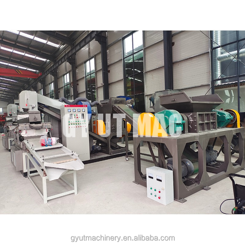 Scrap Cable Crusher Copper Wire Granulator Separator Recycling Machine Line for 2000L/H