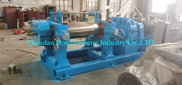 360x900mm Cast Iron Rubber Sheet Open Mill Rubber Mixing Rubber Refiner Mill