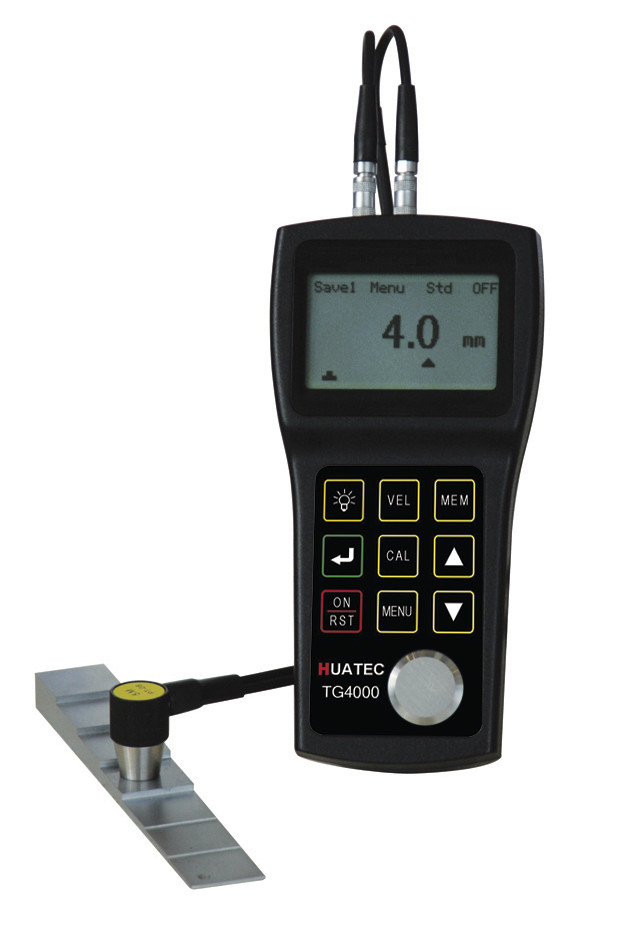 Ultrasonic Through Coating Thickness Gauge TG4100 in 5MHz Echo To Echo