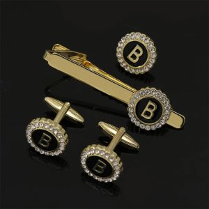Custom Made Tie Clips A-Z 26 Letters Capital Initial Cufflinks And Tie Clips For