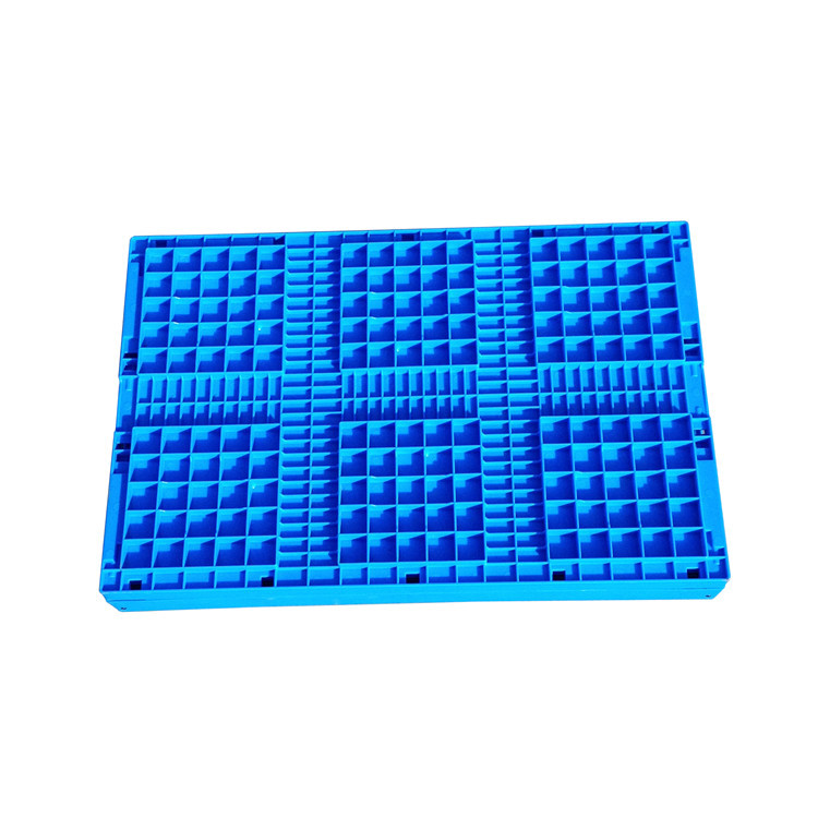 Solid Collapsible Plastic Containers For Distribution / Sorting Colors Customized