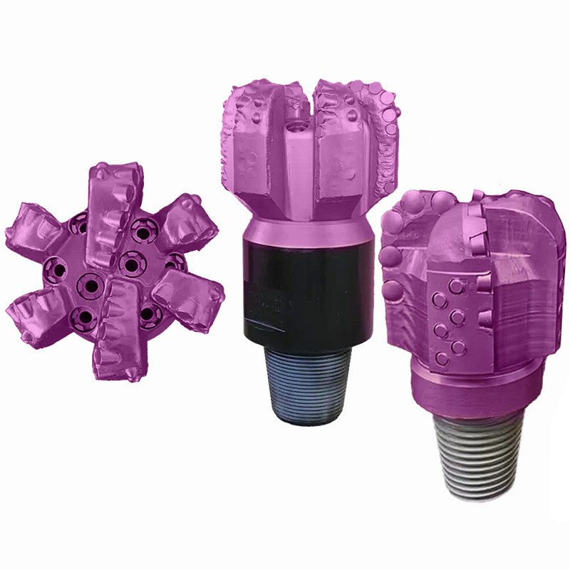 Mining PDC Drill Bit Oilfield Drilling Tool 5 Blades Cutters PDC Diamond Drill Bit