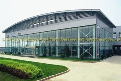 Prefabricated Steel Structure Exhibition Hall
