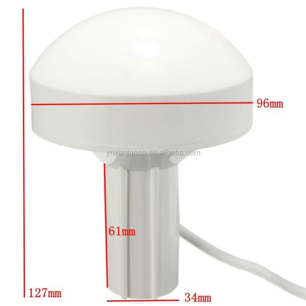 Long Range Shark Fin Roof Car Radio Antenna Made of ABS Radome Material 50Ω
