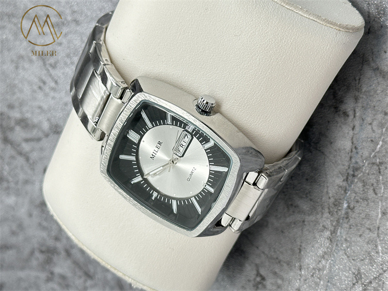 Quartz Wrist Watch Cusotm Logo Wristwatch Stainless Steel Luxury Automatic Watch