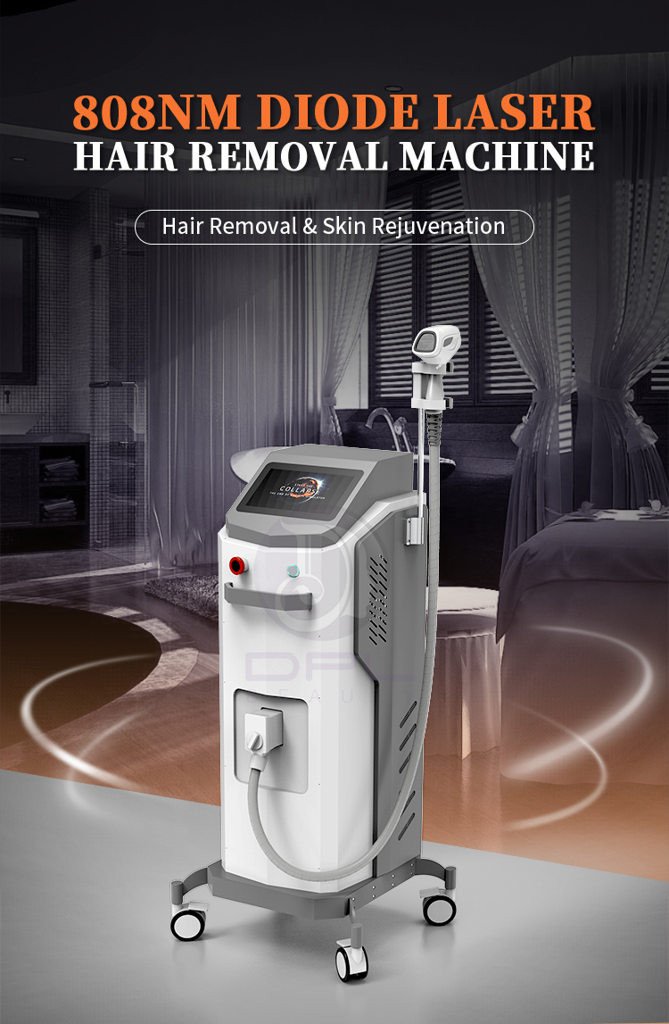 China Factory Professional Diode 808 nm Laser Painless Hair Removal Machine