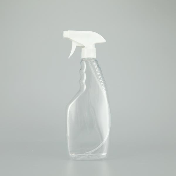 Dispensing PET Pump Bottle with Recyclable Material and Screen Printing Surface