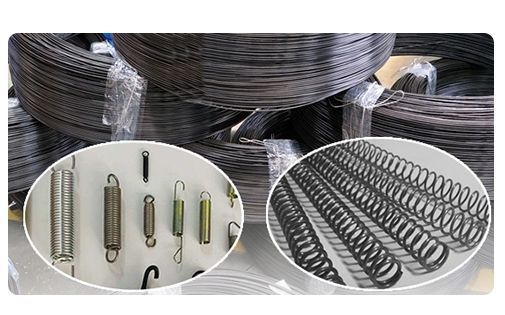 201 202 303 304 310 316 Stainless Steel Spring Wire 55crsia 60si2mna 65mn Alloy Spring Steel Wire Rod Factory
