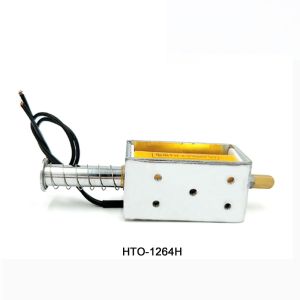 DC12V 35mm Stroke Push Pull Open Frame Solenoid Electromagnet