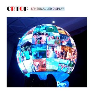 P5mm 1500cd Creative LED Display Screen 2.5m Diameter Spherical